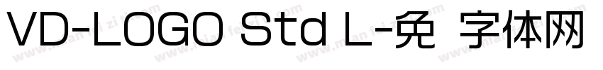 VD-LOGO Std L字体转换